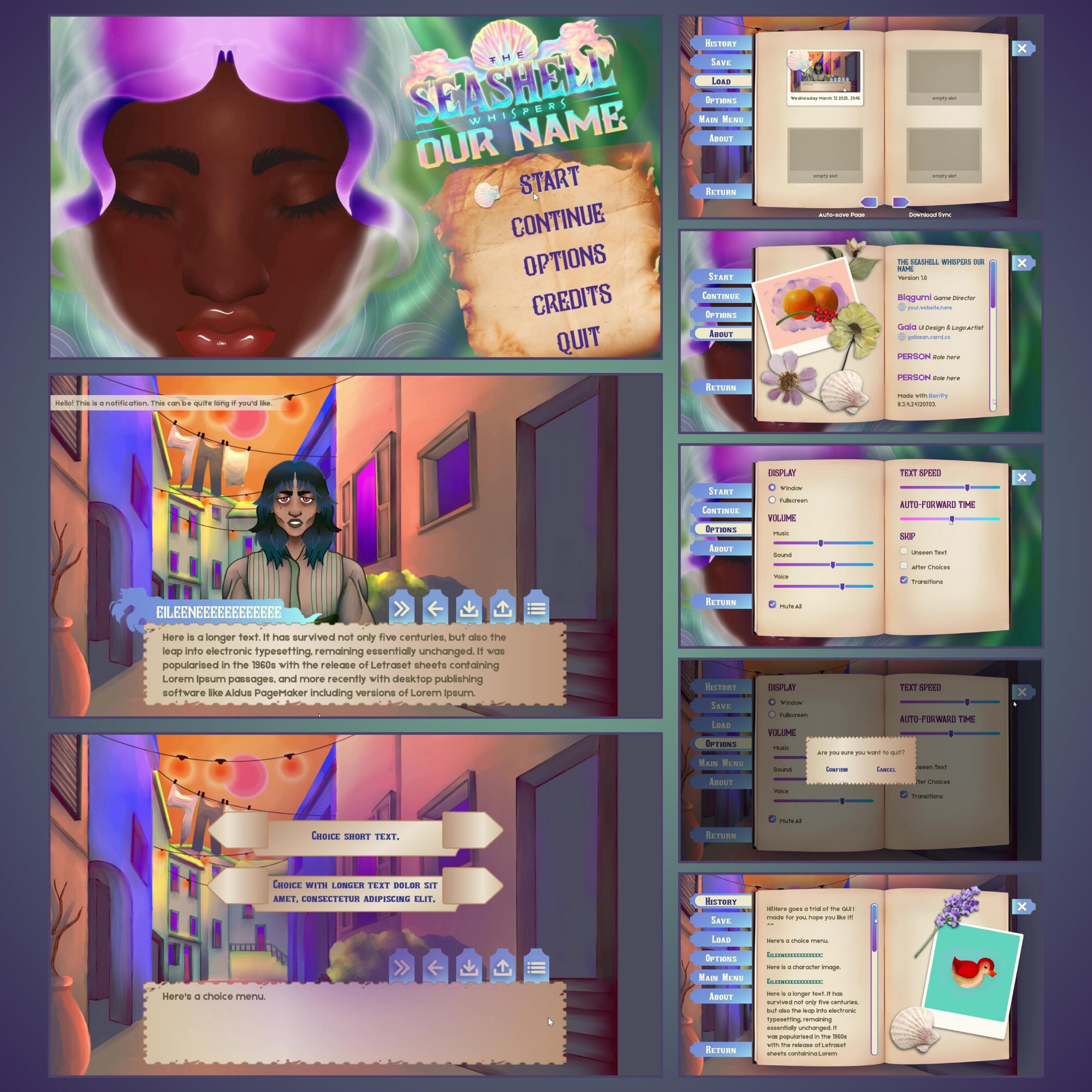 The Seashell Whispers Our Name