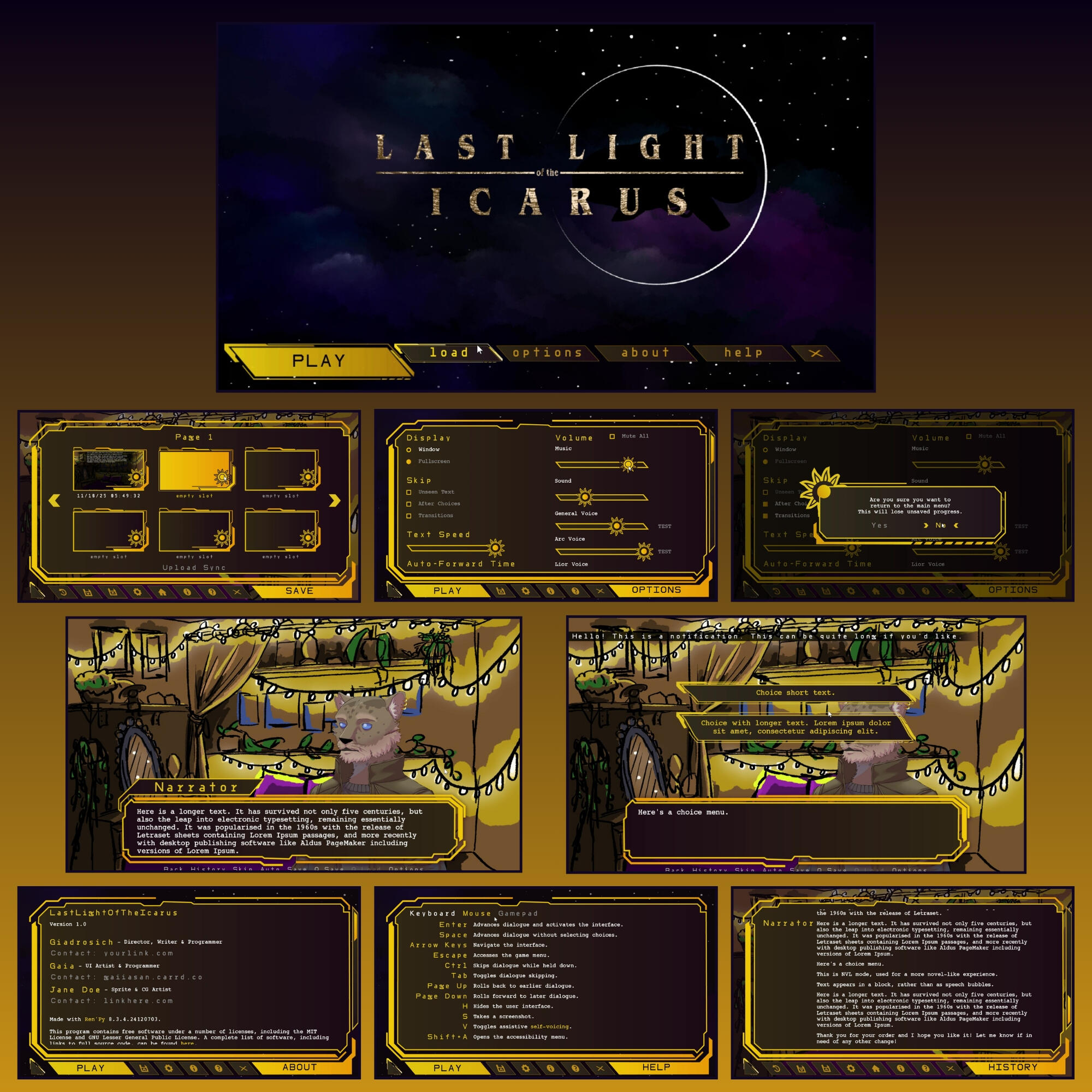 Last Light of the Icarus