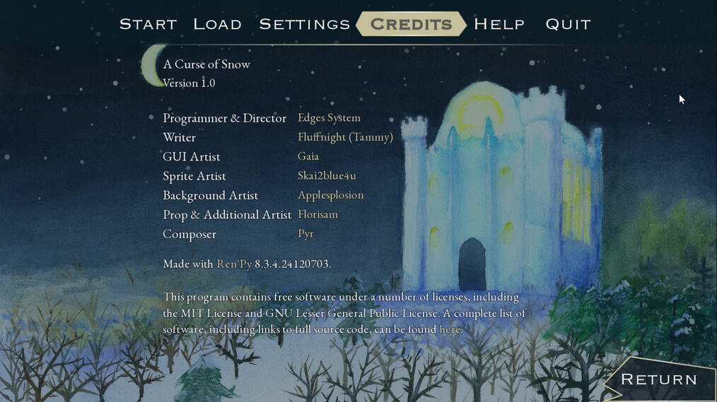 Credits Credits