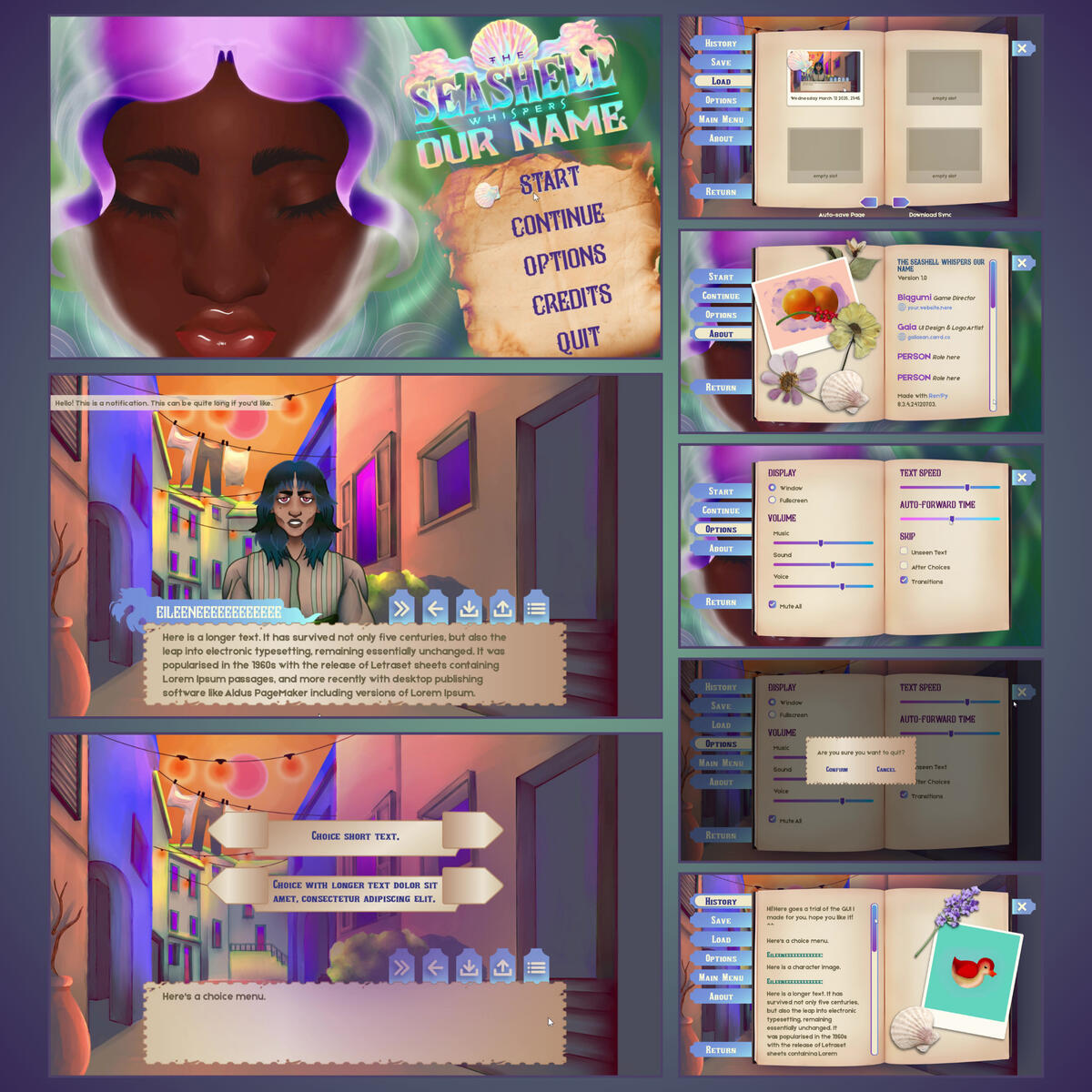 Design&amp;Code in Ren'Py 500usd