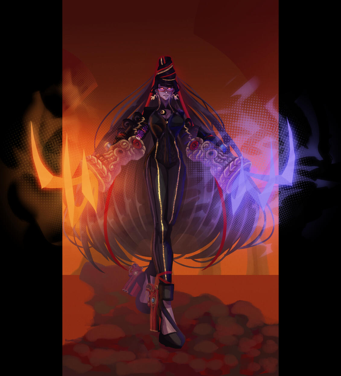 Bayonetta Fanart 2026 ˖ Personal Work